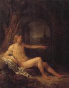 Gerrit Dou Bather oil painting artist